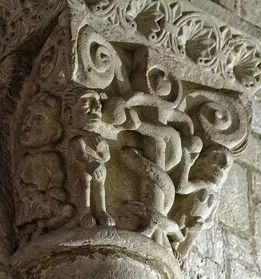 Illustration de Le premier geste de pudeur / Santillana del Mar (ES)