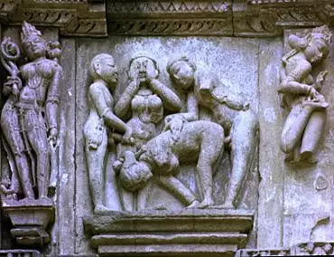 Illustration de temple de Khajurâho