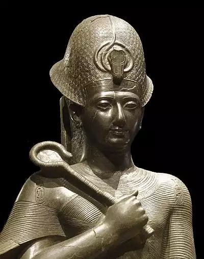 Illustration de Ramsès II au musée de Turin