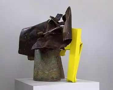 Illustration de Carol Bove hommage à Giacometti