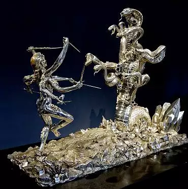 Illustration de Hydra et Kali