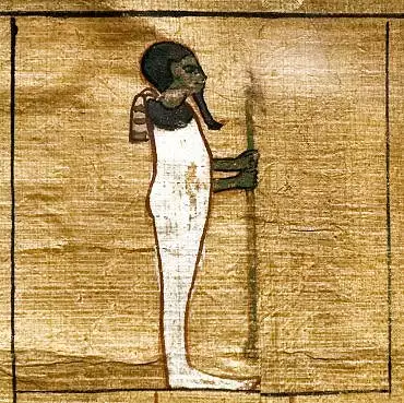 Illustration de le dieu Ptah