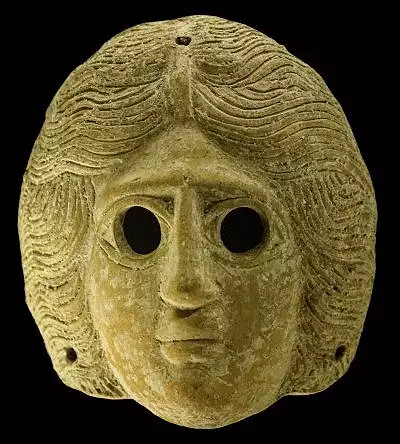 Illustration de masques pour momies