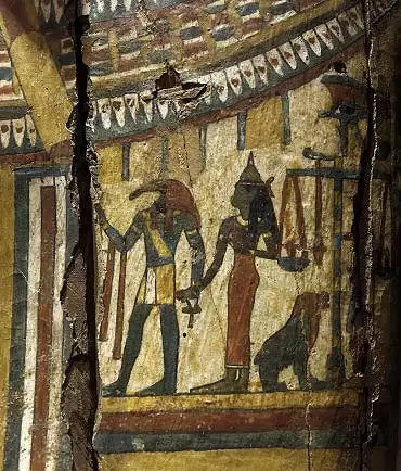 Illustration de sarcophage de Tadiaset