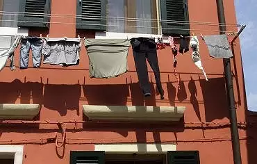 Illustration de Séchage du linge (Burano)