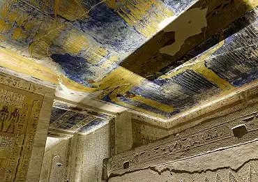 Illustration de la salle du sarcophage