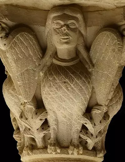 Illustration de sirènes oiseaux femmes