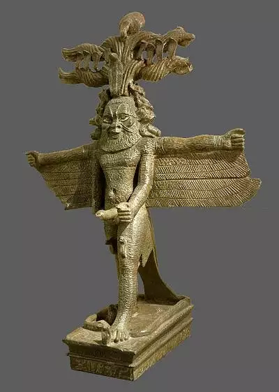 Illustration de Dieux égyptiens au Louvre
