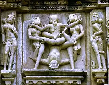 Illustration de temple de Khajurâho