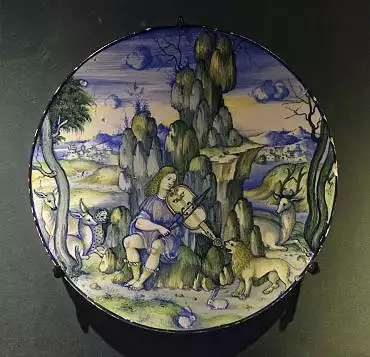 Illustration de Nicola da Urbino 1520 Orphée