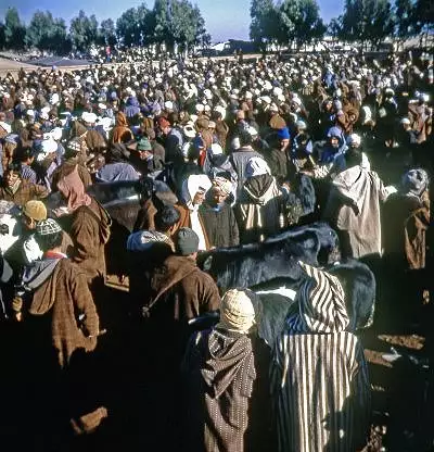 Illustration de La vie d'un grand souk en 1974