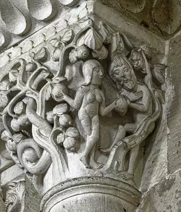Illustration de Adam porte la main à sa gorge / Vézelay (89)