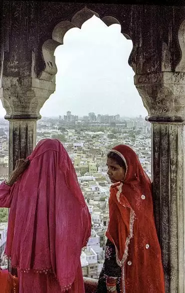 Illustration de depuis le minaret de la mosquée Jama Masjid