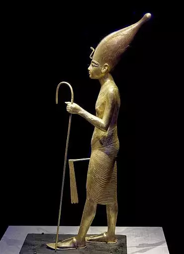 Illustration de Le pharaon en souverain de Haute Egypte