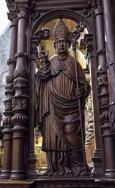 Illustration de jouée représentant Saint Bertrand