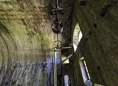 Illustration de vestiges industriels