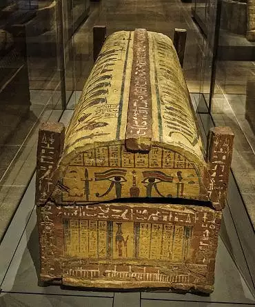 Illustration de représentation de l'Oust dans le voyage de la barque de Ré
