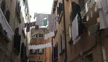Illustration de Séchage du linge (San Pietro)