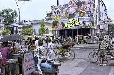 Illustration de à Delhi en 1982