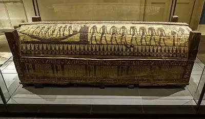 Illustration de sarcophage de Hor