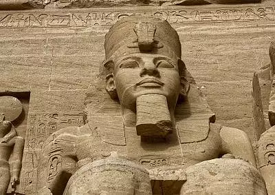 Illustration de le temple d'Abou Simbel