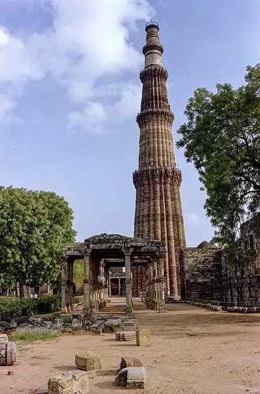 Illustration de Qutb Minar