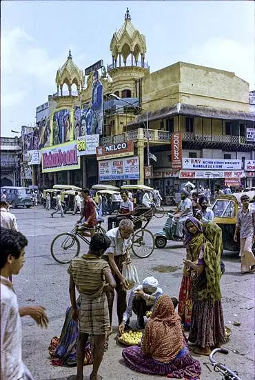 Illustration de dans Chandni Chowk