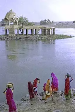 au réservoir d'Amarsar