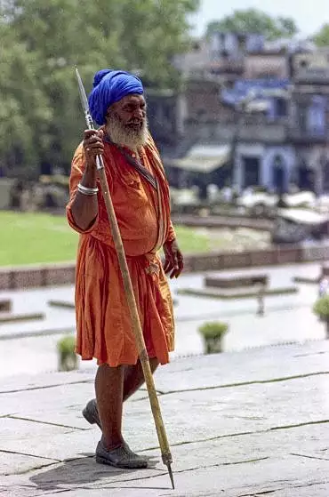 Illustration de un Sikh