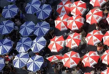 Illustration de Prague Couleurs du drapeau tchèque