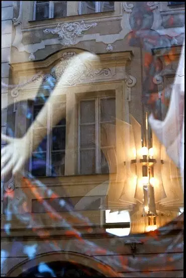 Illustration de Prague Boutique de mode