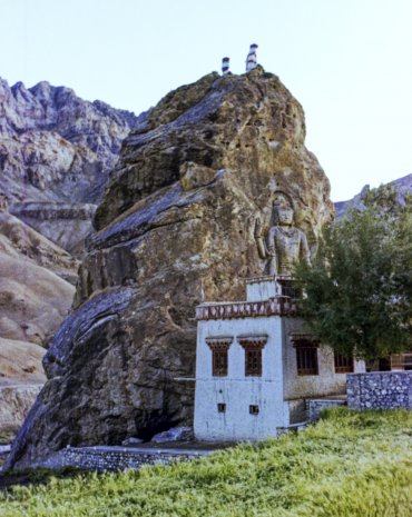 Mulbek / Maitreya, Bouddha des temps futurs (7ème siècle)